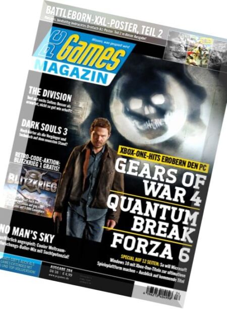 PC Games Magazin – April 2016 Cover