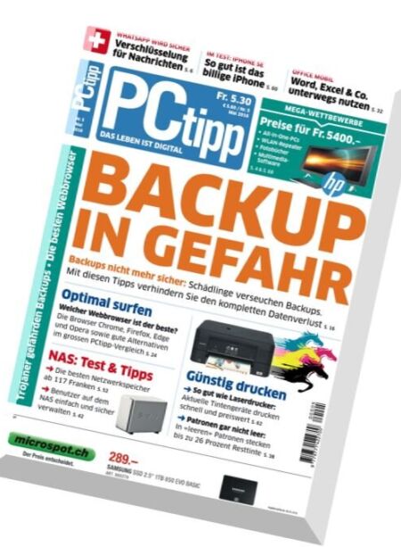PCtipp – Mai 2016 Cover