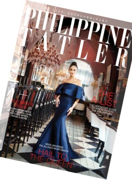 Philippine Tatler – April 2016 Cover