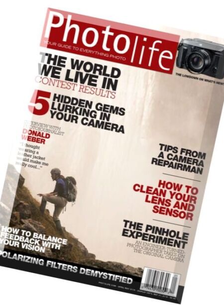 Photo Life – April-May 2016 Cover