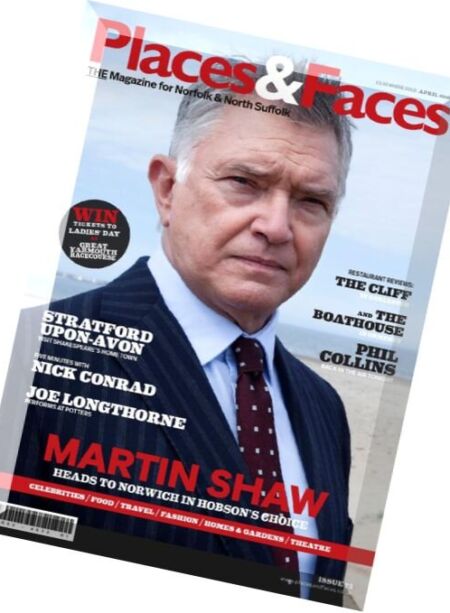 Places & Faces – April 2016 Cover