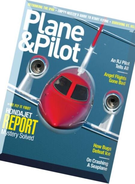 Plane & Pilot – June 2016 Cover