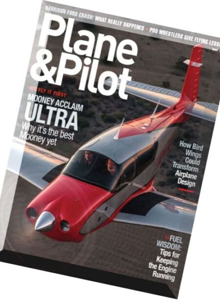 Plane & Pilot – May 2016 Cover