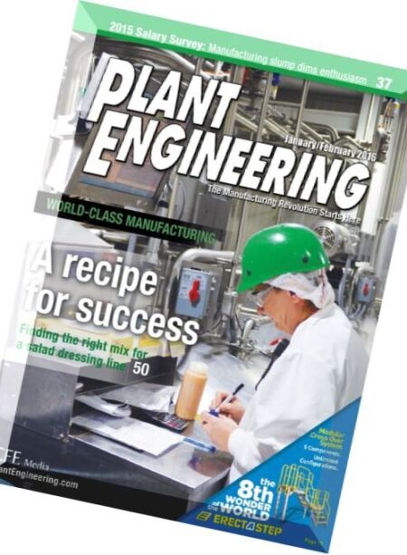Plant Engineering – January-February-2016 Cover