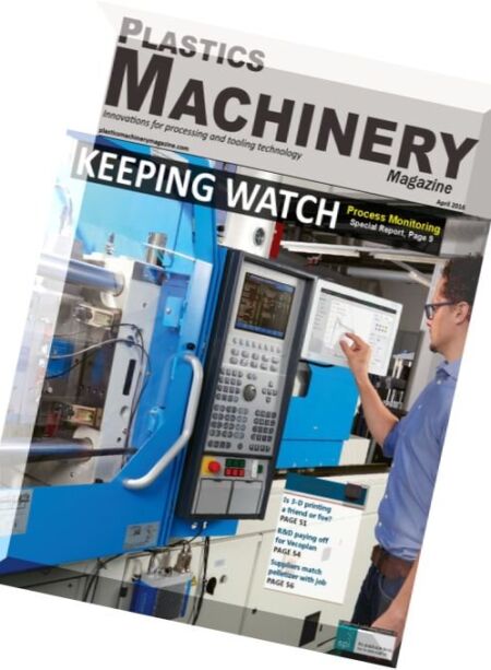 Plastics Machinery – April 2016 Cover