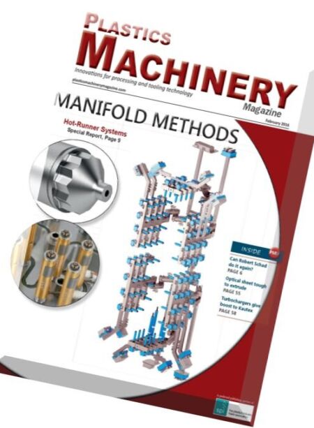 Plastics Machinery Magazine – February 2016 Cover
