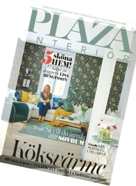Plaza Interior – April 2016 Cover