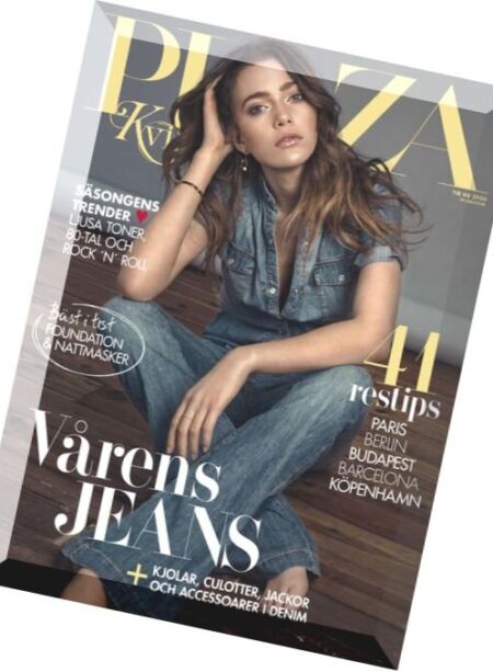 Plaza Kvinna – April 2016 Cover