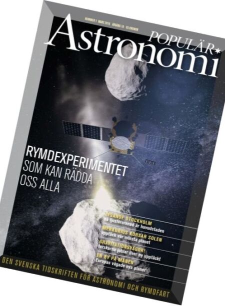 Popular Astronomi – Mars 2016 Cover