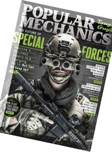 Popular Mechanics USA – May 2016 Cover