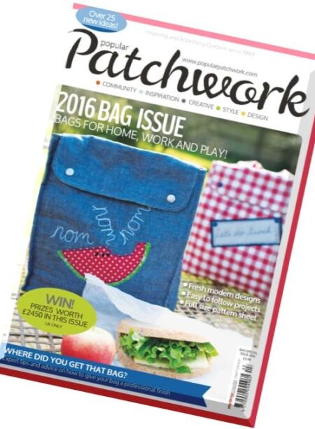 Popular Patchwork – Bag Special 2016 Cover