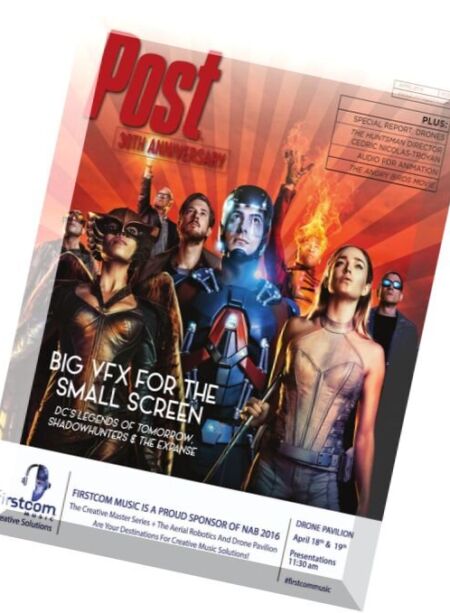 POST Magazine – April 2016 Cover