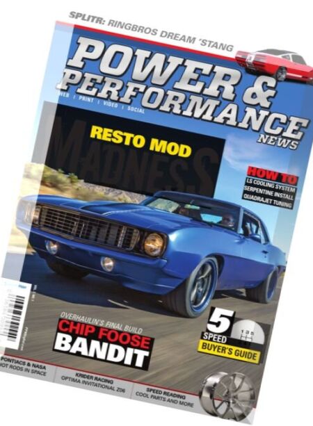 Power & Performance News – Spring 2016 Cover