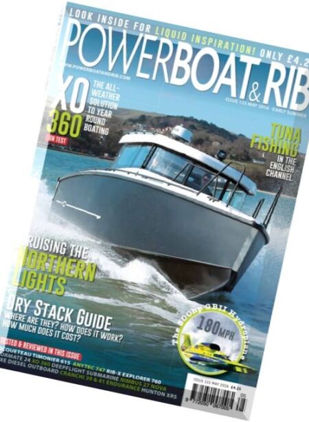 PowerBoat & RIB Magazine – May 2016 Cover