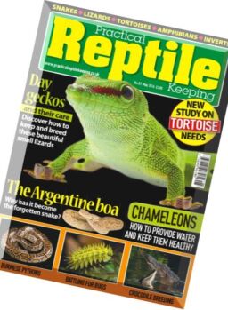 Practical Reptile Keeping – May 2016
