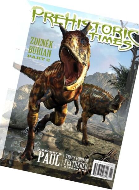 Prehistoric Times – Spring 2016 Cover