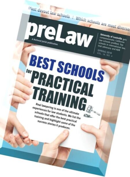 preLaw – Spring 2016 Cover