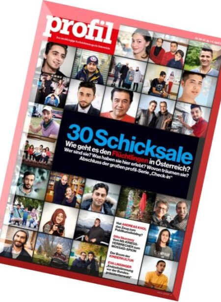 Profil – 4 April 2016 Cover