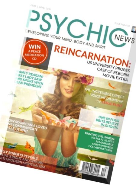Psychic News – April 2016 Cover