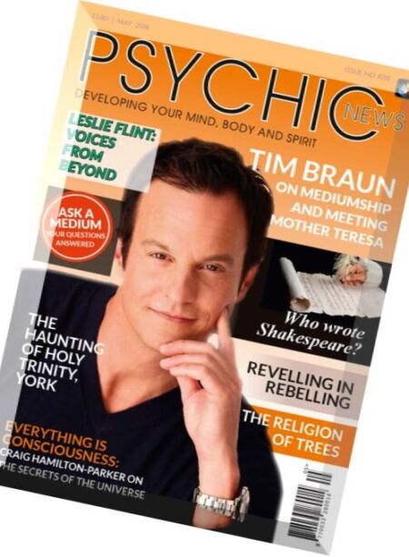 Psychic News – May 2016 Cover