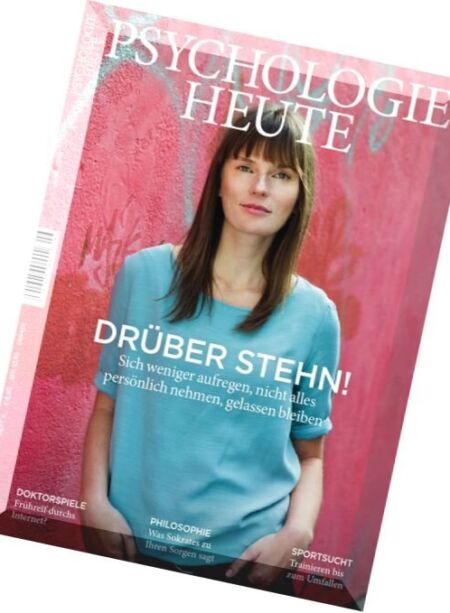Psychologie Heute – Juni 2016 Cover