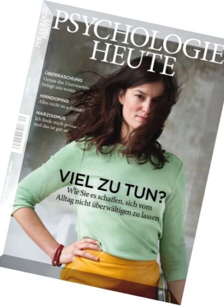 Psychologie Heute – Mai 2016 Cover