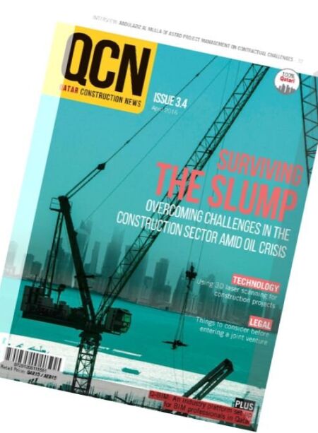 Qatar Construction News – April 2016 Cover
