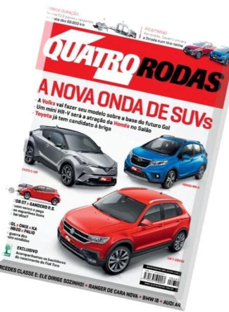 Quatro Rodas Brasil – Ed. 681, Abril de 2016 Cover