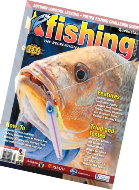 Queensland Fishing Monthly – March 2016 Cover