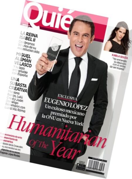 Quien – 15 Abril 2016 Cover