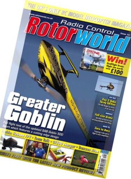 Radio Control Rotor World – May 2016 Cover