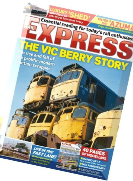 Rail Express – May 2016 Cover