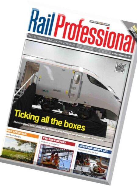 Rail Professional – May 2016 Cover