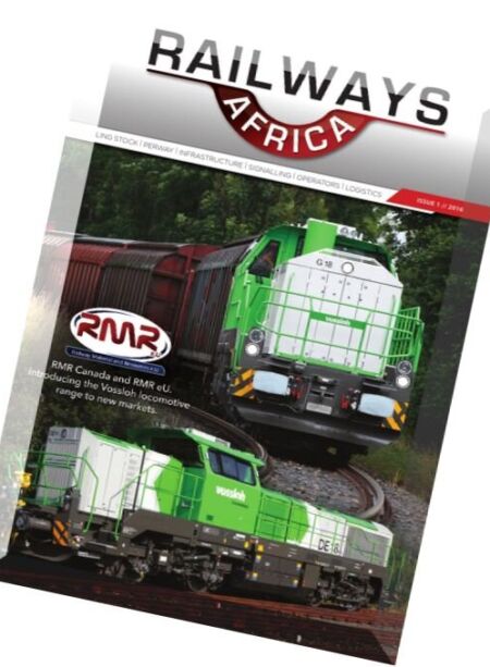 Railways Africa – Issue 1, 2016 Cover