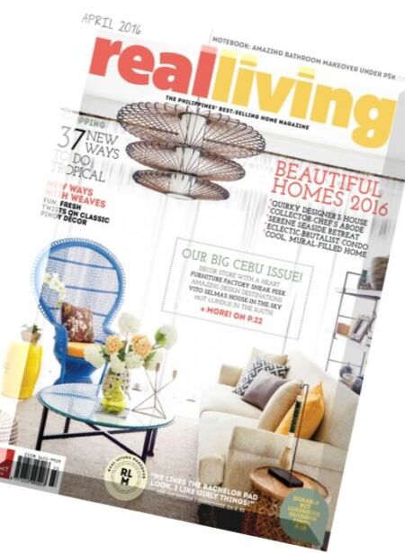 Real Living Philippines – April 2016 Cover