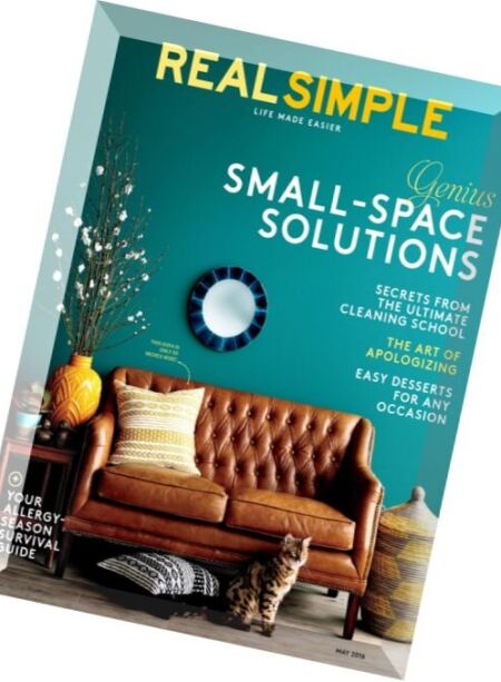 Real Simple – May 2016 Cover