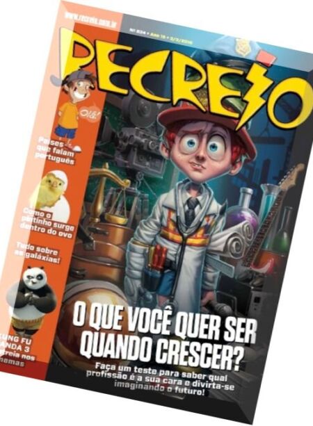 Recreio Brasil – Ed. 834 – 3 de marco de 2016 Cover