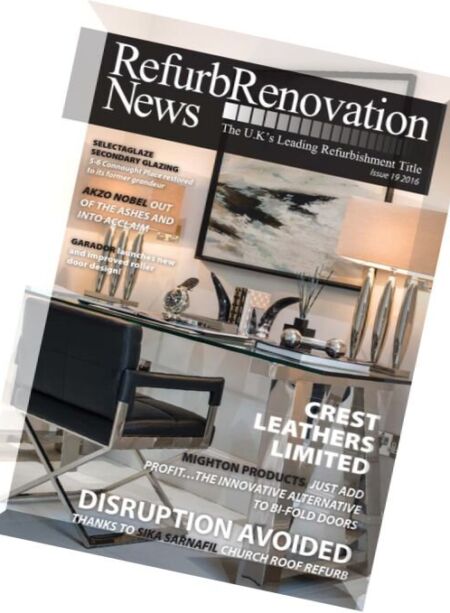 Refurb Renovation News – Issue 19, 2016 Cover