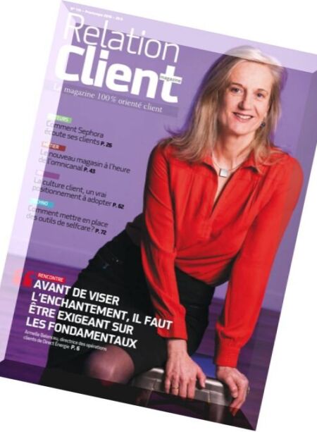 Relation Client Magazine – Printemps 2016 Cover