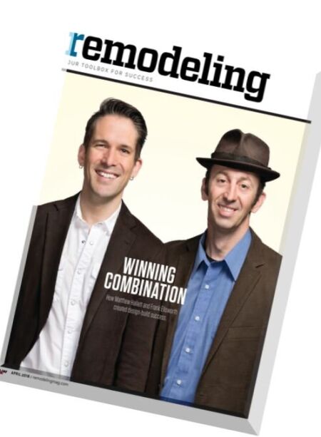 Remodeling Magazine – April 2016 Cover