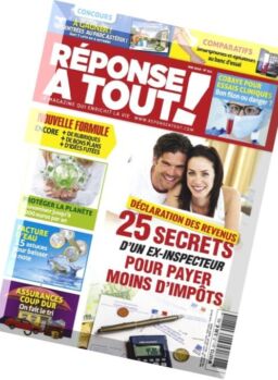 Reponse A Tout ! – Mai 2016