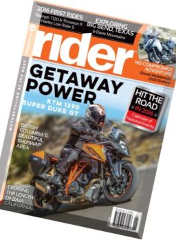 Rider Magazine – June 2016
