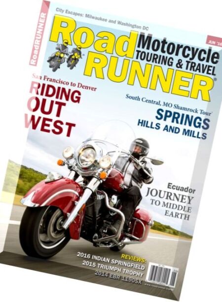 RoadRUNNER – May-June 2016 Cover