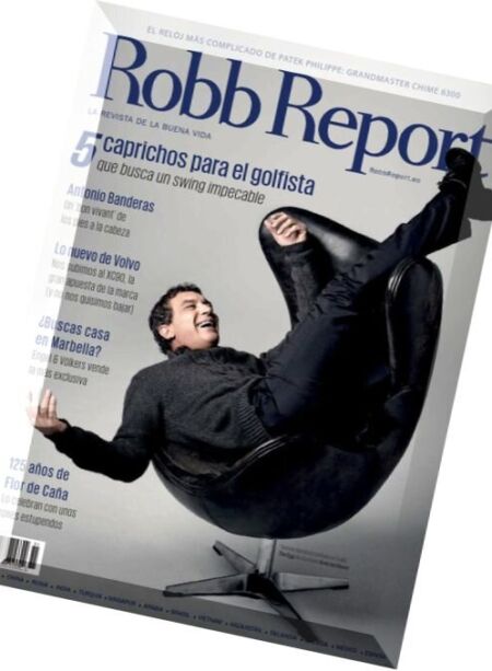 Robb Report Spain – Abril 2016 Cover