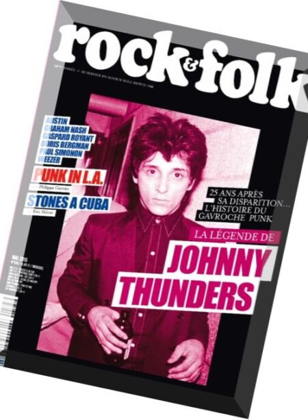 Rock & Folk – Mai 2016 Cover