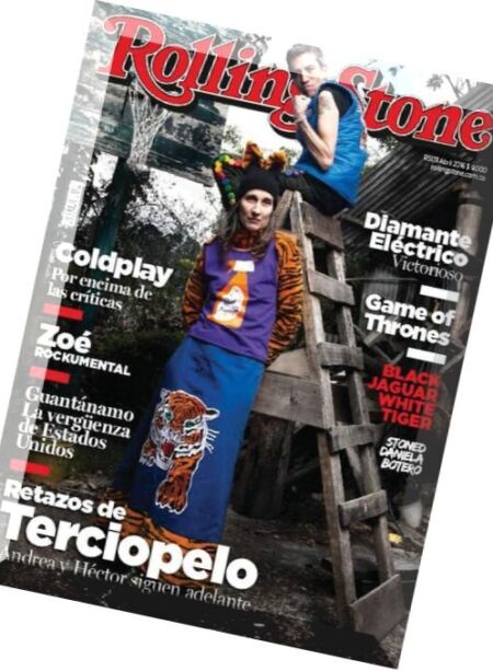 Rolling Stone Colombia – Abril 2016 Cover
