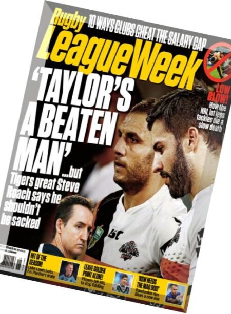 Rugby League Week – 28 April 2016 Cover