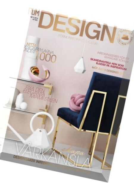 Rum Design – Nr.3, 2016 Cover