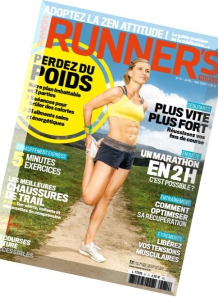 Runner’s World France – Avril-Mai 2016 Cover