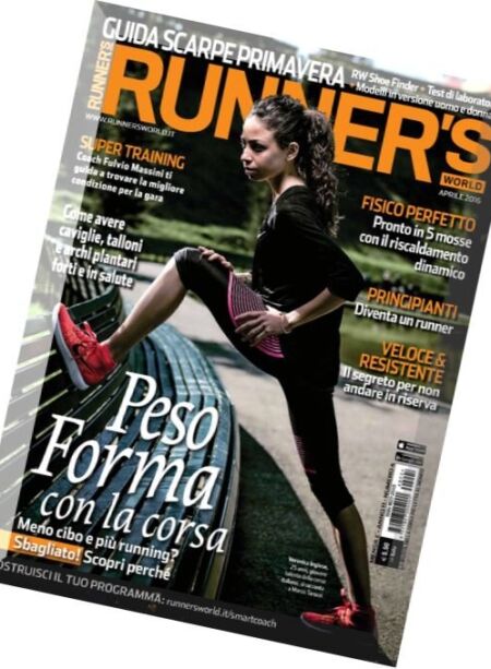Runner’s World Italia – Aprile 2016 Cover